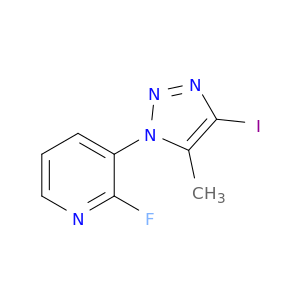 2-氟-3-(4-碘-5-甲基-1H-1,2,3-三唑-1-基)-吡啶