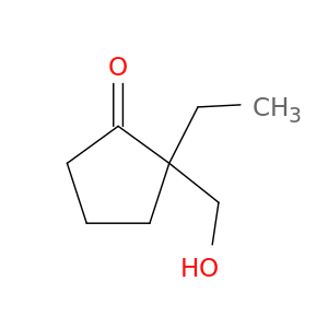 Cyclopentanone, 2-ethyl-2-(hydroxymethyl)-