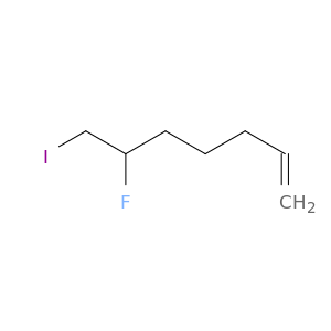 1-Heptene, 6-fluoro-7-iodo-
