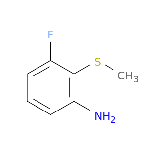 3-Fluoro-2-(methylthio)aniline