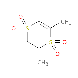 1,4-Dithiin, 2,3-dihydro-2,6-dimethyl-, 1,1,4,4-tetraoxide