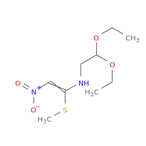 Ethenamine, N-(2,2-diethoxyethyl)-1-(methylthio)-2-nitro-
