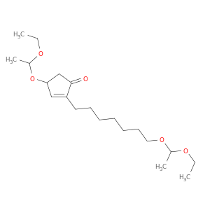 2-Cyclopenten-1-one, 4-(1-ethoxyethoxy)-2-[7-(1-ethoxyethoxy)heptyl]-
