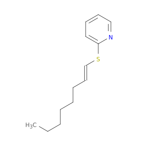 Pyridine, 2-[(1E)-1-octenylthio]-