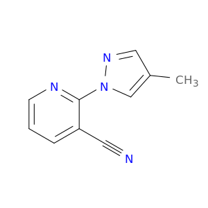 2-(4-Methyl-1H-pyrazol-1-yl)nicotinonitrile