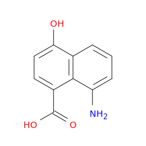 1-Naphthalenecarboxylicacid, 8-amino-4-hydroxy-