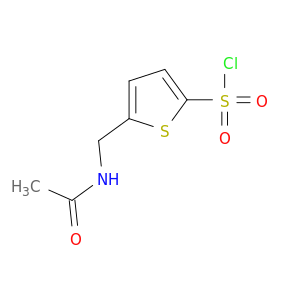 5-[（乙酰氨基）甲基]噻吩-2-磺酰氯