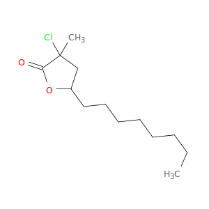 2(3H)-Furanone, 3-chlorodihydro-3-methyl-5-octyl-