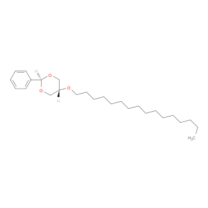 1,3-Dioxane, 5-(hexadecyloxy)-2-phenyl-, trans-