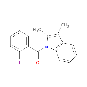 (2,3-Dimethyl-1H-indol-1-yl)(2-iodophenyl)methanone