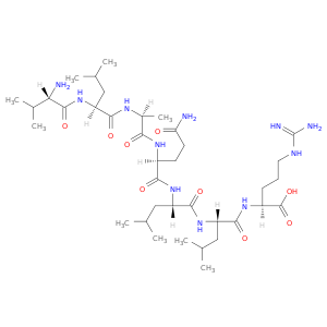 L-Arginine, L-valyl-L-leucyl-L-alanyl-L-glutaminyl-L-leucyl-L-leucyl-