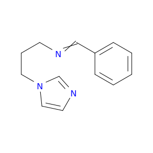 1H-Imidazole-1-propanamine, N-(phenylmethylene)-