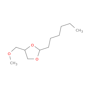 2-hexyl-4-(methoxymethyl)-1,3-dioxolane