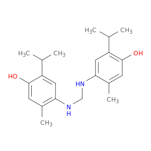 Phenol,4,4'-(methylenediimino)bis[5-methyl-2-(1-methylethyl)-(9CI)