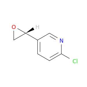 Pyridine, 2-chloro-5-(2R)-oxiranyl-