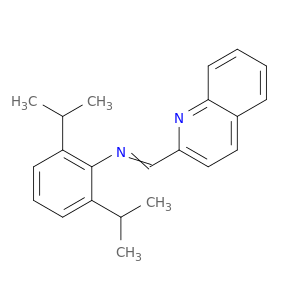 Benzenamine, 2,6-bis(1-methylethyl)-N-(2-quinolinylmethylene)-