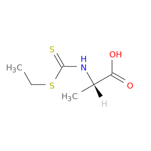 L-Alanine, N-[(ethylthio)thioxomethyl]-