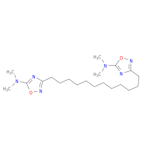 1,2,4-Oxadiazol-5-amine, 3,3'-(1,12-dodecanediyl)bis[N,N-dimethyl-