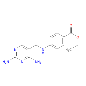 ethyl 4-{[(2,4-diaminopyrimidin-5-yl)methyl]amino}benzoate