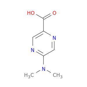 5-(二甲氨基)吡嗪-2-羧酸