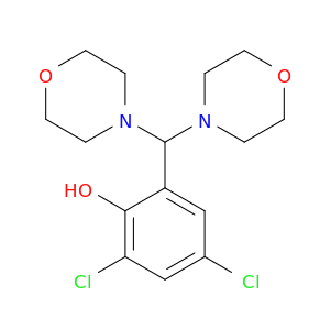 Phenol, 2,4-dichloro-6-(di-4-morpholinylmethyl)-