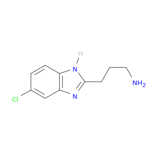3-(5-氯-1H-苯并咪唑-2-基)丙-1-胺