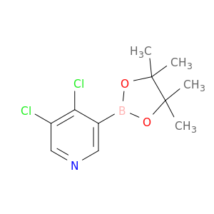 吡啶,3,4-二氯-5-(4,4,5,5-四甲基-1,3,2-二氧杂硼杂环戊烷-2-基)-