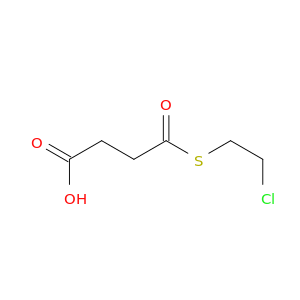 Butanoic acid,4-[(2-chloroethyl)thio]-4-oxo-