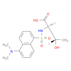 D-Threonine, N-[[5-(dimethylamino)-1-naphthalenyl]sulfonyl]-