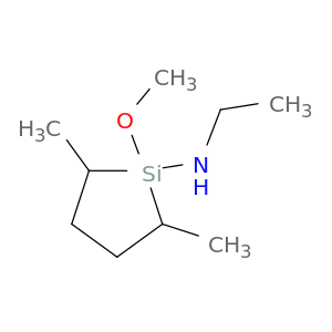 Silacyclopentan-1-amine, N-ethyl-1-methoxy-2,5-dimethyl-