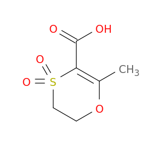 2-Methyl-4,4-dioxo-5,6-dihydro-1,4lambda6-oxathiine-3-carboxylic Acid