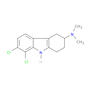 1H-Carbazol-3-amine, 7,8-dichloro-2,3,4,9-tetrahydro-N,N-dimethyl-