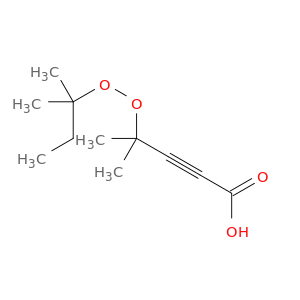 2-Pentynoic acid, 4-[(1,1-dimethylpropyl)dioxy]-4-methyl-