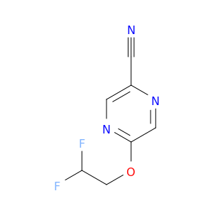 5-(2,2-difluoroethoxy)pyrazine-2-carbonitrile