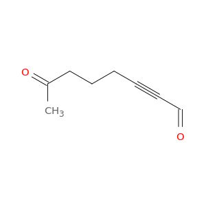 2-Octynal, 7-oxo-