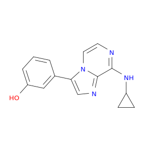 Phenol, 3-[8-(cyclopropylamino)imidazo[1,2-a]pyrazin-3-yl]-