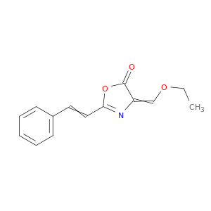 4-(乙氧基亚甲基)-2-(2-苯基乙烯)-5(4H)-恶唑酮