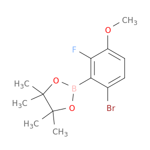 2-(6-溴-2-氟-3-甲氧基苯基)-1,3,2-二氧杂戊硼烷