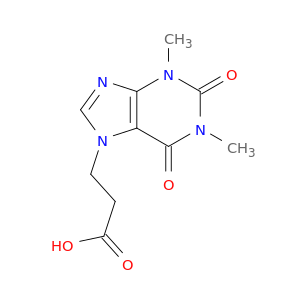 7H-Purine-7-propanoicacid, 1,2,3,6-tetrahydro-1,3-dimethyl-2,6-dioxo-