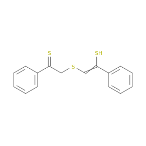 Ethanethione, 2-[(2-mercapto-2-phenylethenyl)thio]-1-phenyl-