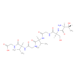 Glycine, L-threonyl-L-serylglycyl-L-valylglycyl-L-valyl-