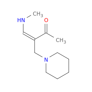 3-Buten-2-one, 4-(methylamino)-3-(1-piperidinylmethyl)-, (Z)-