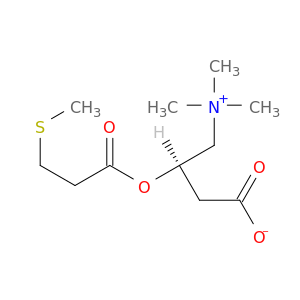 1-Propanaminium,3-carboxy-N,N,N-trimethyl-2-[3-(methylthio)-1-oxopropoxy]-, inner salt, (R)-(9CI)