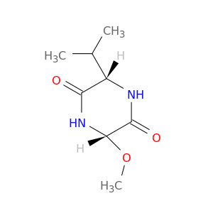 2,5-Piperazinedione,3-methoxy-6-(1-methylethyl)-, (3S-cis)- (9CI)
