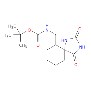 tert-butyl N-({2,4-dioxo-1,3-diazaspiro[4.5]decan-6-yl}methyl)carbamate