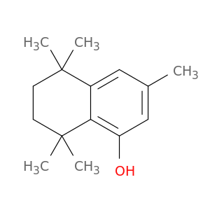 1-Naphthalenol, 5,6,7,8-tetrahydro-3,5,5,8,8-pentamethyl-