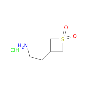 3-(2-氨基乙基)硫杂环丁烷 1,1-二氧化物盐酸盐