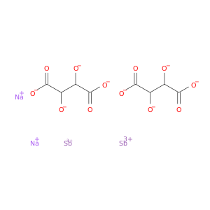锑酸盐(2-),BIS[μ-​​[(2R,3R)-2,3-DI(羟基-κO)丁烷(4-)-κ01：ΚO4]]DI-,钠(1：2)