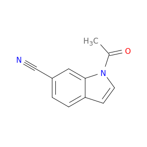 1-Acetyl-1H-indole-6-carbonitrile