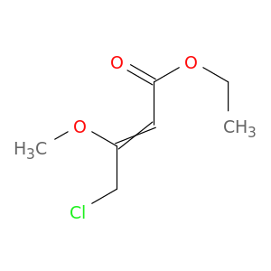 2-Butenoic acid,4-chloro-3-methoxy-, ethyl ester